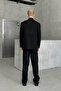 Men's Oversize Comfortable Fit Double Breasted Suit - 7