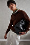Men's Buttoned Collar Oversized Sweater - 8