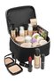 Double Layer Captain Travel Makeup Organizer Makeup Bag, Multifunctional Cosmetic Bag - 5
