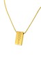 Yantrax Exquisite Steel Women's Necklace Number Sequences and Sri Yantra and Kubera Yantra Symbol Stainless - 3