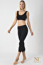 Women's Bamboo Capri Leggings – Lightweight, Comfortable, Non-Sweaty - 3