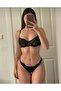 SİYAH SOFT DANTELLİ BRALET TAKIM - 4