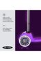 ® | Mini Deluxe Glow LED Scooter 3 Wheels Kids | Glow in the Dark | Wheels with LED Lighting | - 5