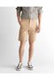 Erkek Bej Slim Fit Şort - 3