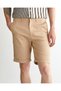 Erkek Bej Slim Fit Şort - 4