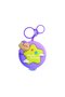 Purple Hair Brush with Pop-Up Mirror - 41