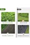 Artificial Grass Dog Pee Pad 51×26 Reusable Potty Training Mat with Drainage Holes - 5