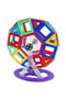 Joc de constructie magnetic - 166 piese