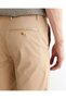Erkek Bej Slim Fit Şort - 6