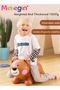 Bouncy Bear with a Pump, Inflatable Ride-on Toy with Adorable Appearance, Durable Bouncy hopper, Inf - 4