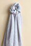 Jacquard Patterned Shawl Silver - 4