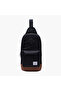 Herschel Supply Co Solid Sling Backpack with Adjustable Strap and Zip Closure - 38x19x8 cms