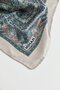 Patterned Soft Scarf Mink - 2