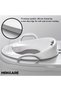 Potty Training Toilet Seat with Handles & Splash Guard – Non-Slip Toilet Trainer, Easy to Clean - 2