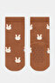 2 Pairs of the Same Model Cotton Non-Slip Sole Baby Socks – Rabbit Pattern Set That Doesn'T Get Damaged When Washing - 2