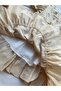 Cotton Fabric Dress with Bag, Puffy Dress - 7