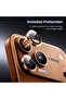 عدسة حماية الكاميرا من الياقوت المتوافقة مع هاتف IPHONE 17 PRO و17 PRO MAX