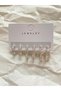 Women's Silver Color Rough Texture Hoop Earrings – Set of 3 |   Shiny Flashy Earrings - 3