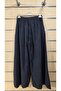 Wide Leg Slim Velvet Trousers - 3