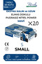 Nitrile Blue Power Powder-Free Examination Gloves S- 1 Box-20 Packs-1000 Pieces