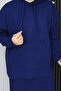 Knitwear Set Hooded Sweater and Dress - 7