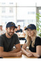 Luxury Gabardine 16/12 Fabric Unisex Gold Embroidered Navy Blue Cap |   Adjustable Size Hat with a Straight Brim - 5
