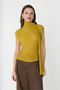 Yellow ball with a twisty neck tie