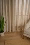 Linen-Containing Tulle Curtain Natural No Ironing Needed Living Room Bedroom Entrance - 2