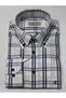Long Sleeve Regular Fit Pocket Checkered 100% Cotton Classic Men's Shirt Gml-584