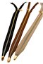 Zipper Set with Head 45 cm Light Gold Metal 3 Pieces (Beige, Tan, Black)