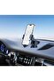 Adjustable Dash & Windshield Phone Mount (60–90mm) - Black - 2