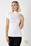 Women's Bamboo Turtleneck Half Sleeve Bodysuit - T-Shirt Lightweight, Comfortable and Stylish - 2
