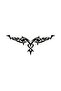 Winged Pattern Wall Decor Sticker 90 X 38 cm