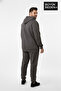 Men's Plus Size Zippered Hooded New York Printed Thin Sweatshirt Cardigan Spr26Bhr923 - 2