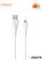 كابل مايكرو USB CB427V 2.4A بطول 100 سم | كابل بيانات TPE سريع الشحن
