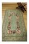 Kinay Mint Green Jacquard Woven Tapette Decorative Unpadded Unframed Shoniil Praying Mat 70*115
