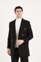 Men's Modern Fit K Double-Breasted Coat # K4056 - 5