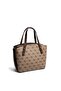 Dark Beige - Brown Sp1021 Women's Handbag - 4
