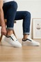 White Black 105 Men's Sneaker Casual Shoes - 6