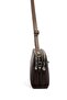 Brown - Mink Plain Women's Crossbody Bag Sp623 - 3