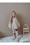 Girl's Suit with Floral Printed Tights