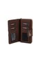 Dark Brown - Brown Plaid Women's Wallet and Card Holder Sp928 - 5