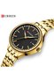 -9099 Original Brand Stainless Steel Band Wrist Watch For Women With Free Box - 3