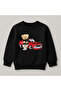 Teddy Printed Crew Neck 100% Cotton Kids Sweatshirt