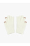 Bow Detailed Knitwear Gloves - 2