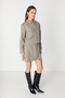 Patterned pocket detailed crop jacket - 2