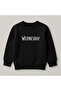 Wednesday Printed Crew Neck 100% Cotton Kids Sweatshirt
