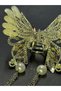 Rhinestone Butterfly Hair Clip, Rhinestone Claw Clip, Pearl Tassel Hair Clamp,