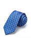Elegance Blue Micro Patterned Silk Tie - 3