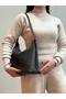 Moka 100% Genuine Leather Stylish Detailed Shoulder Bag - 2